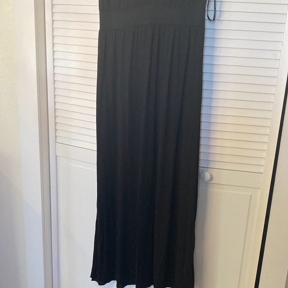LOFT MAXI DRESS WOMEN SIZE M BLACK SLEEVELESS NEW - Picture 6 of 10